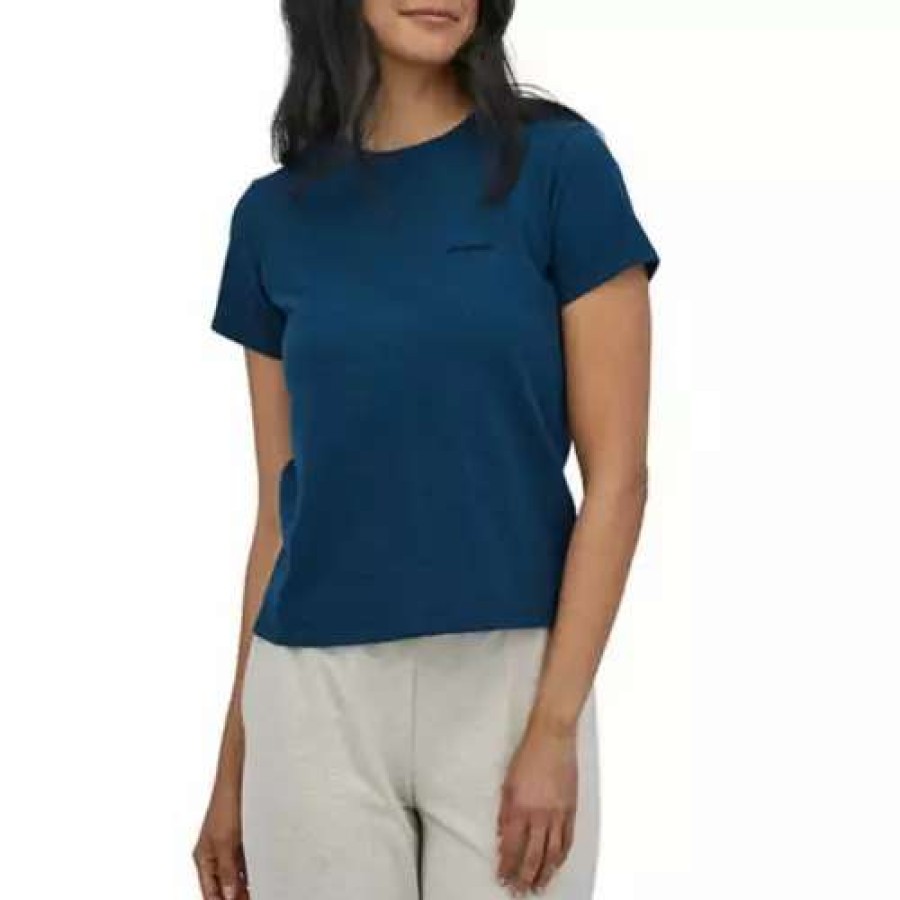 Shirts * | Women'S Patagonia P-6 Logo Responsibili-Tee