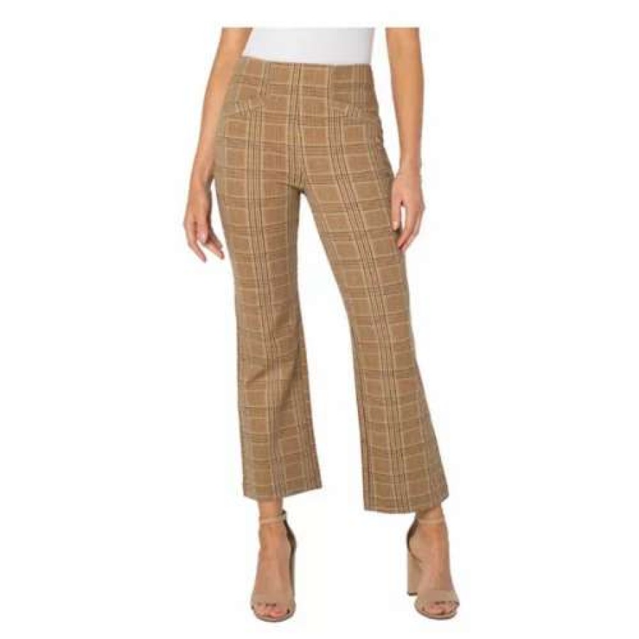 Pants * | Women'S Liverpool Los Angeles Stella Flare Trousers Dijon Mustard