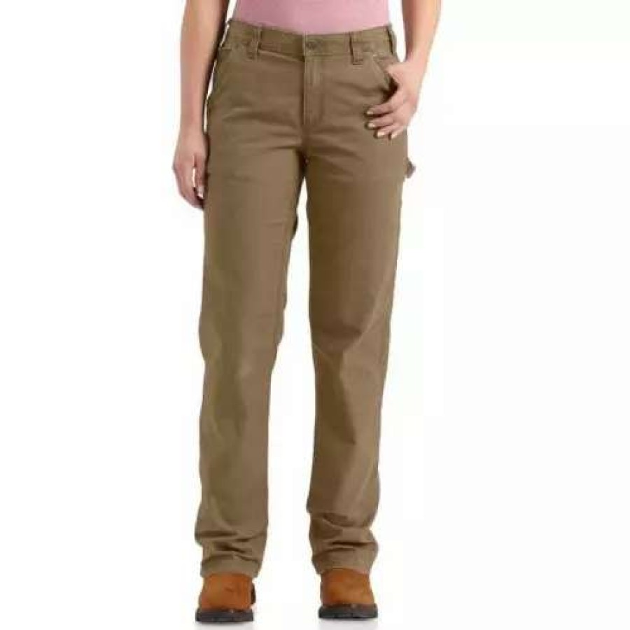 Pants * | Women'S Carhartt Original Fit Crawford Ii Pants Yukon