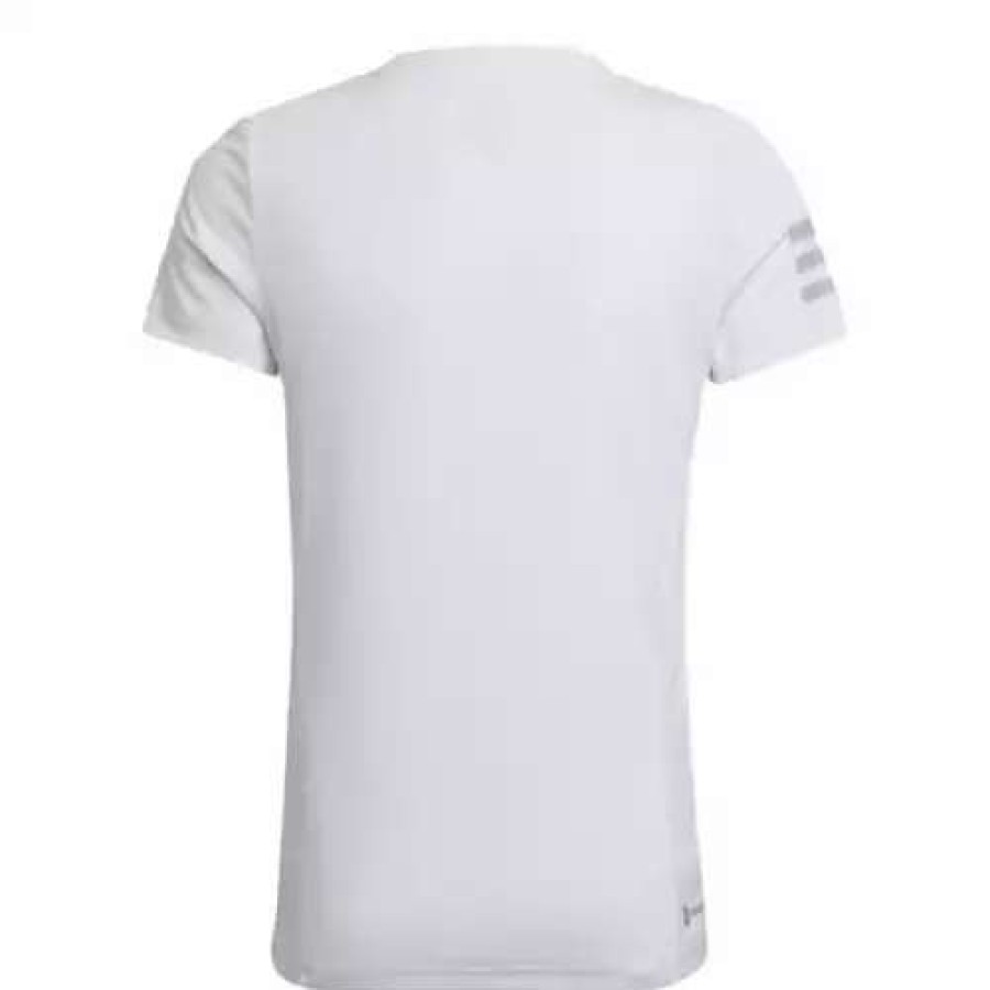 Shirts * | Girls' Adidas Club Tennis T-Shirt White