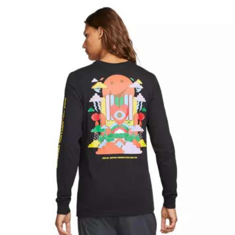 Shirts * | Men'S Nike Sportswear 70S Graphic Long Sleeve T-Shirt