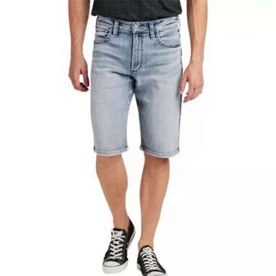 Shorts * | Men'S Silver Jeans Co. Gordie Loose Fit Jean Shorts