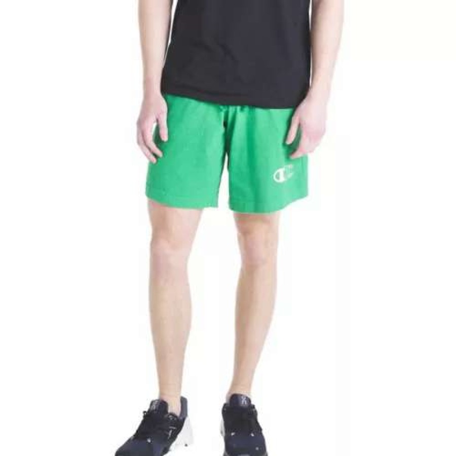 Shorts * | Men'S Champion Middleweight Overdye C Logo Lounge Shorts