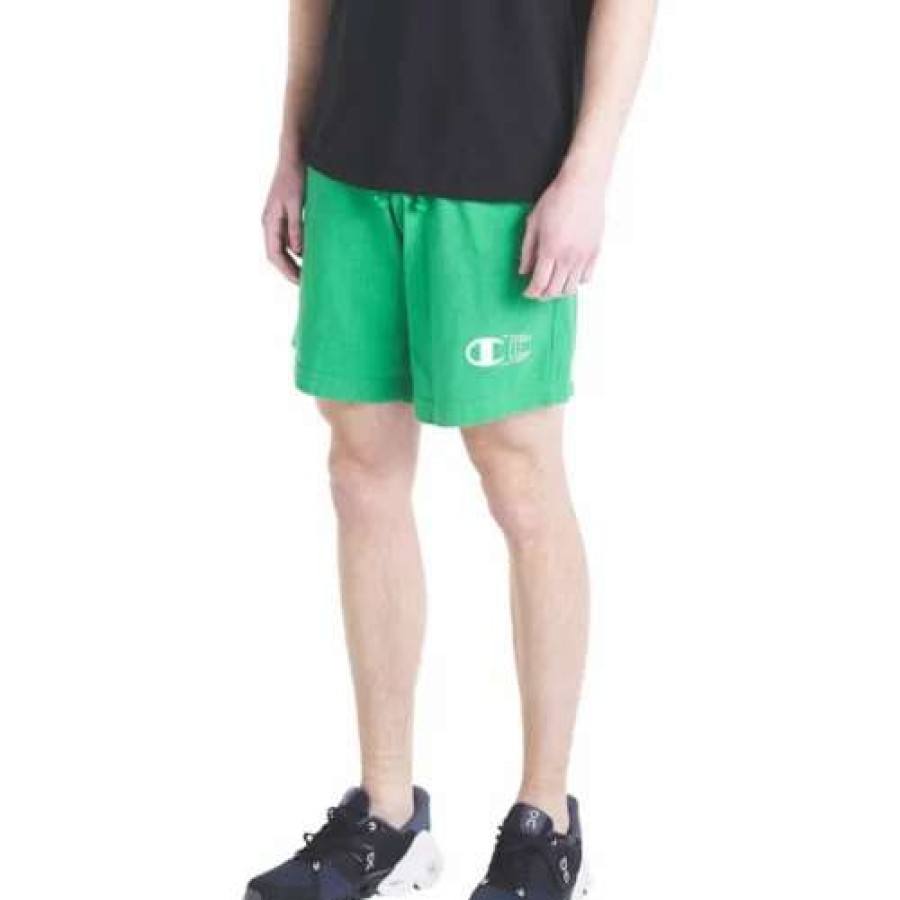 Shorts * | Men'S Champion Middleweight Overdye C Logo Lounge Shorts