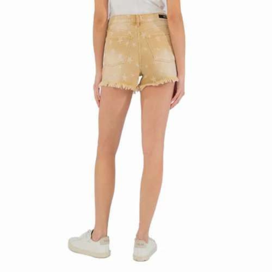 Shorts * | Women'S Kut From The Kloth Jane High Rise Jean Shorts Khaki