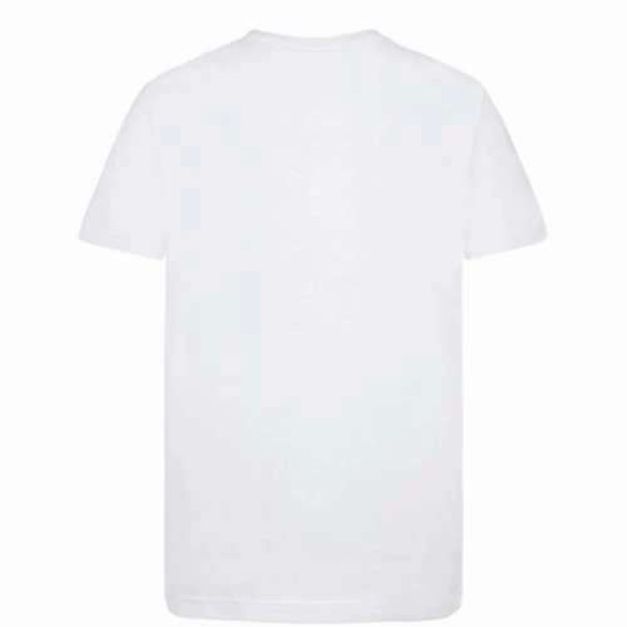 Shirts * | Boys' Jordan Break The Frame T-Shirt White