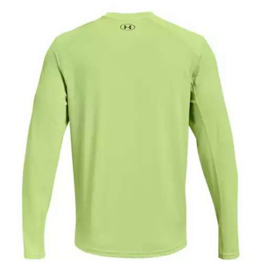 Shirts * | Men'S Under Armour Iso-Chill Shorebreak Shirt Lime Foam/ Tent