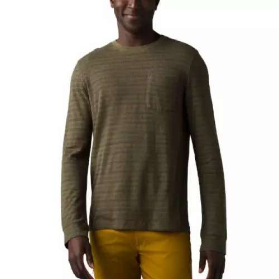 Shirts * | Men'S Prana Cardiff Long Sleeve Pocket T-Shirt