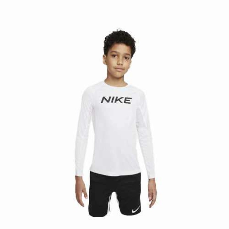 Shirts * | Boys' Nike Pro Dri-Fit Pro Long Sleeve Shirt