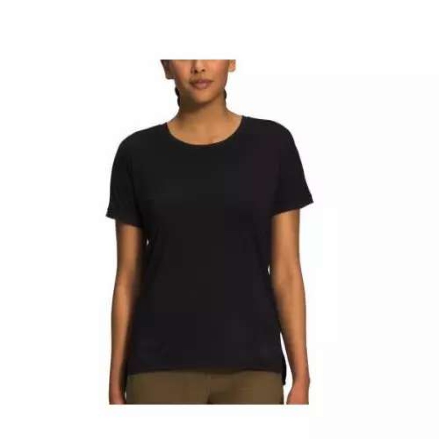 Shirts * | Women'S The North Face Dawndream Short Sleeve Shirt Tnf Black