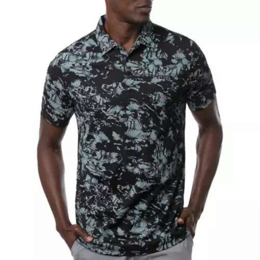 Shirts * | Men'S Travismathew Alley Oop Polo Black