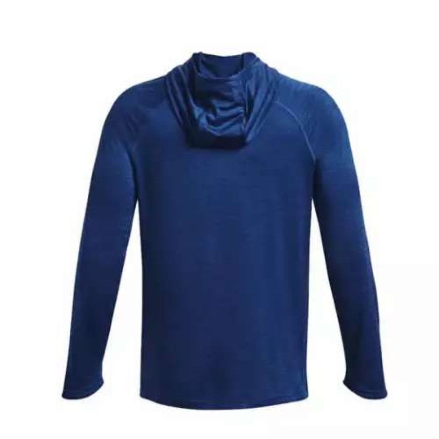 Shirts * | Men'S Under Armour Blue Water Hoodie Blue Mirage