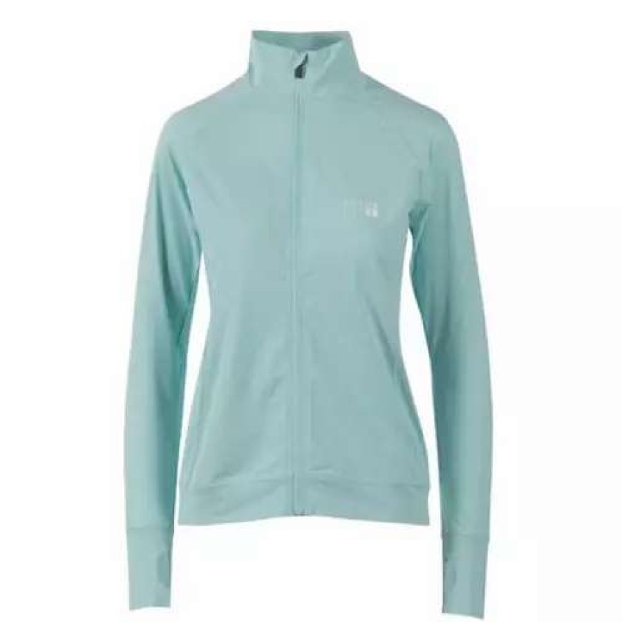 Shirts * | Women'S Salt Life Ocean Bond Ligthtweight Raglan Full Zip