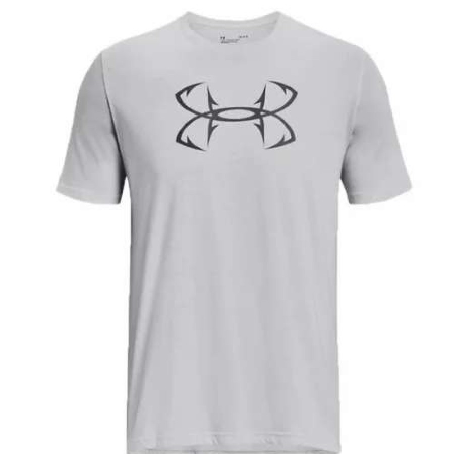 Shirts * | Men'S Under Armour Fish Hook Logo T-Shirt