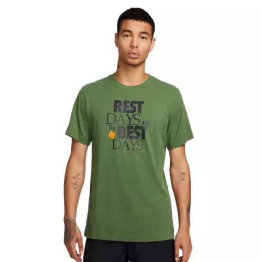 Shirts * | Men'S Nike Dri-Fit Rest Day T-Shirt Treeline