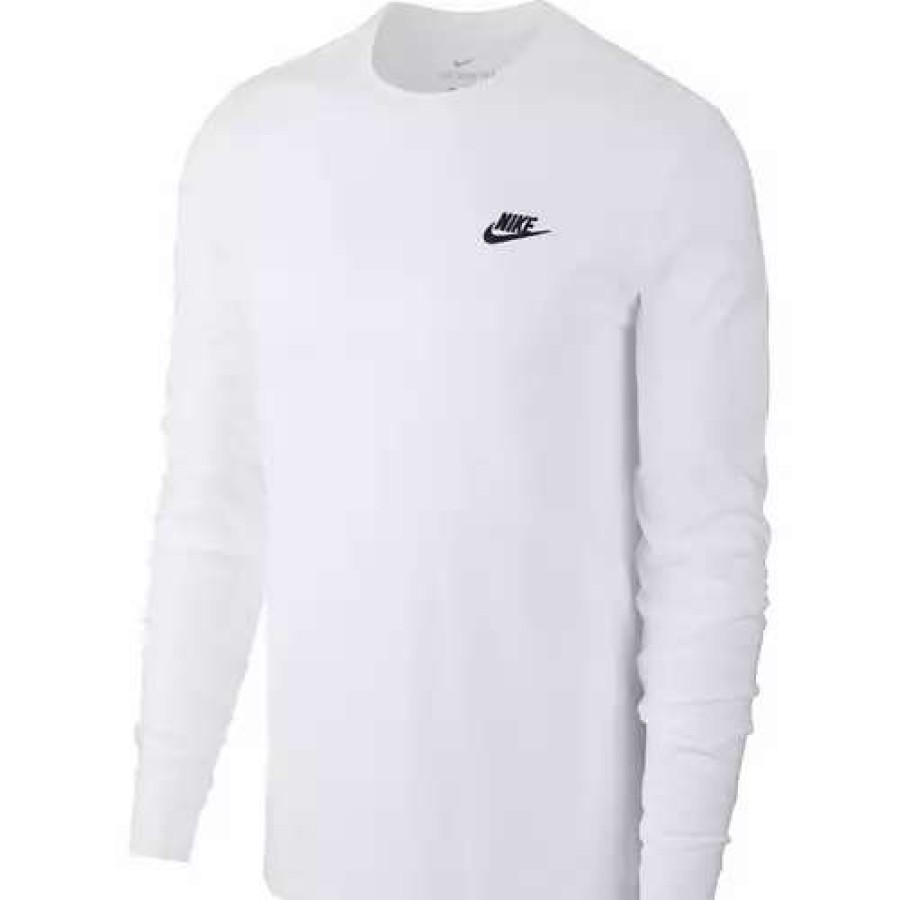 Shirts * | Men'S Nike Sportswear Club Long Sleeve T-Shirt