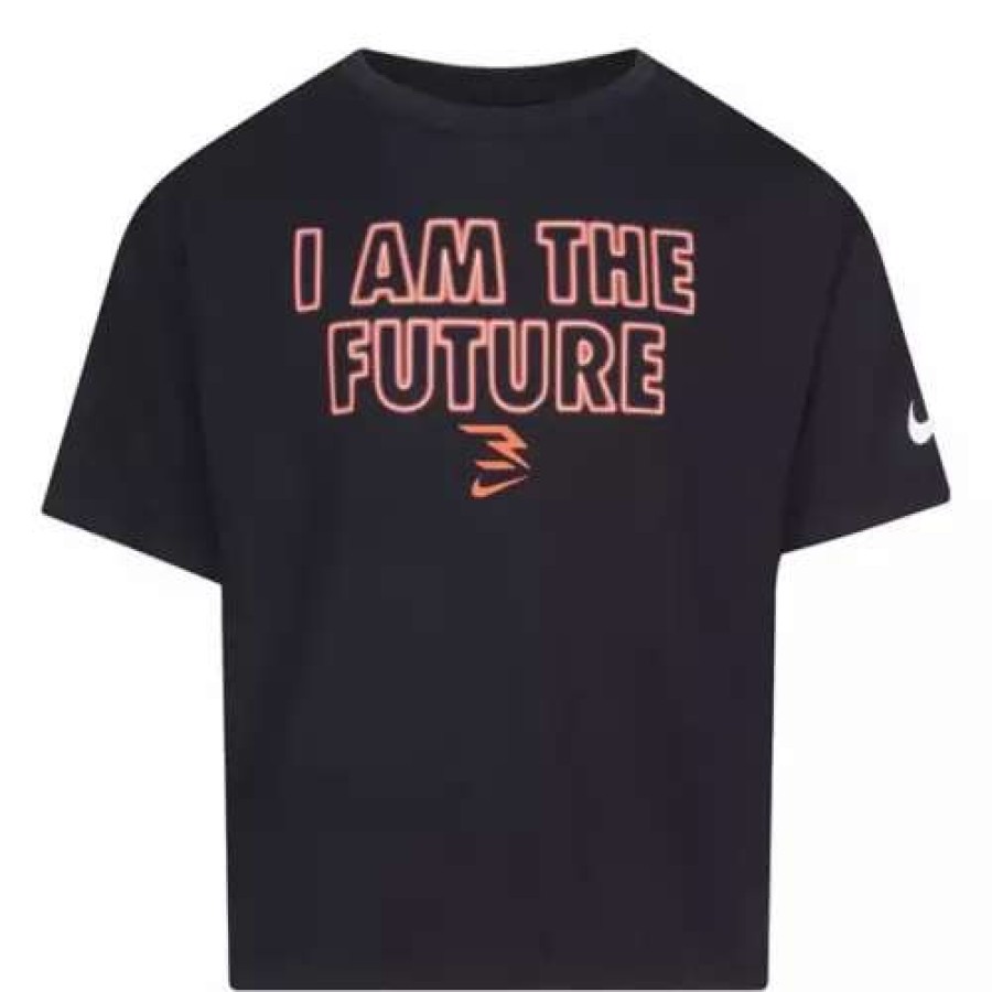 Shirts * | Girls' Nike I Am The Future T-Shirt Black