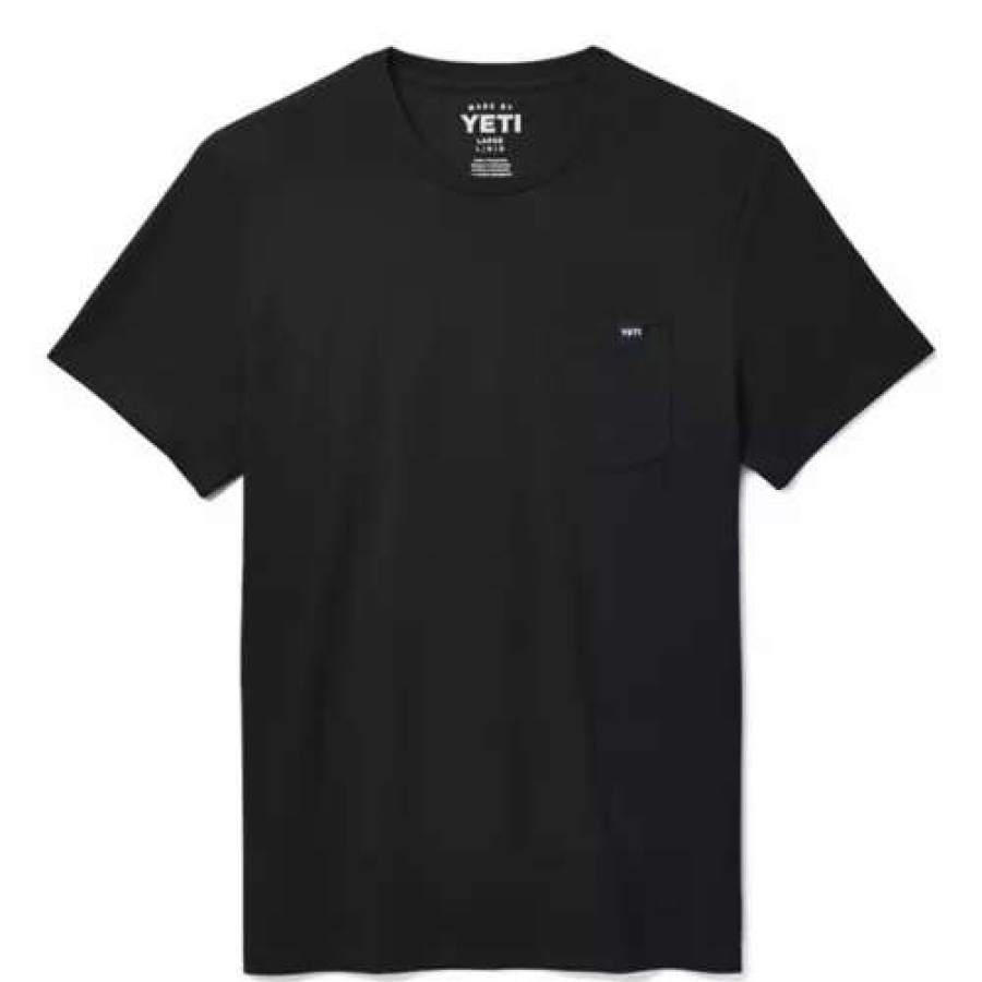 Shirts * | Yeti Men'S No Sleep Till Brisket Pocket T-Shirt Black