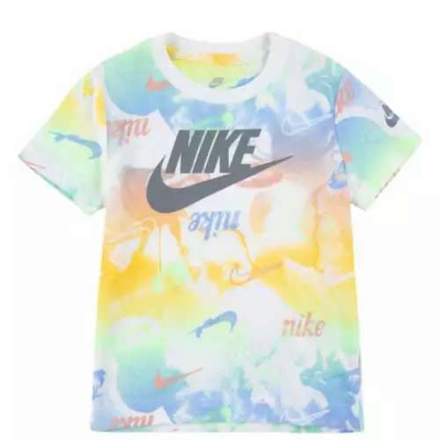 Shirts * | Toddler Boys' Nike All Over Print Summer Daze T-Shirt Multi