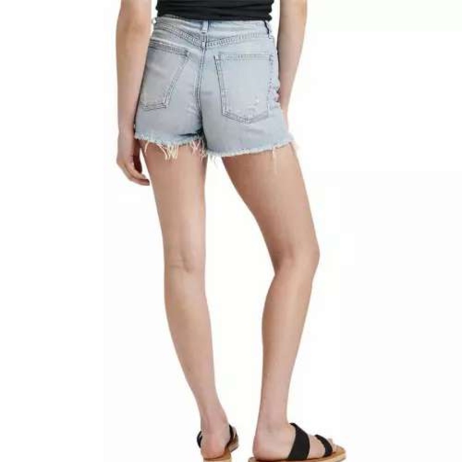 Shorts * | Women'S Silver Jeans Co. Highly Desirable Jean Shorts Indigo