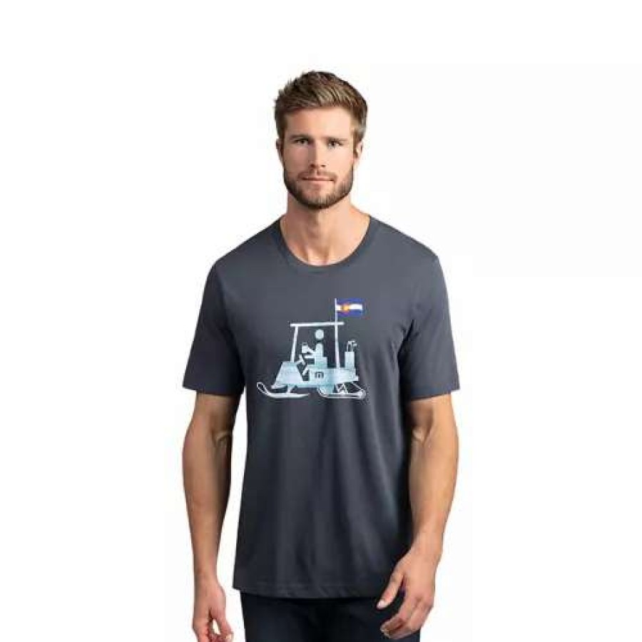 Shirts * | Men'S Travismathew Rockies Road T-Shirt Blue Nights