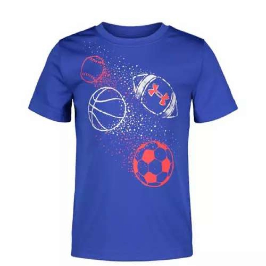 Shirts * | Boys' Under Armour Fast Sport T-Shirt Royal