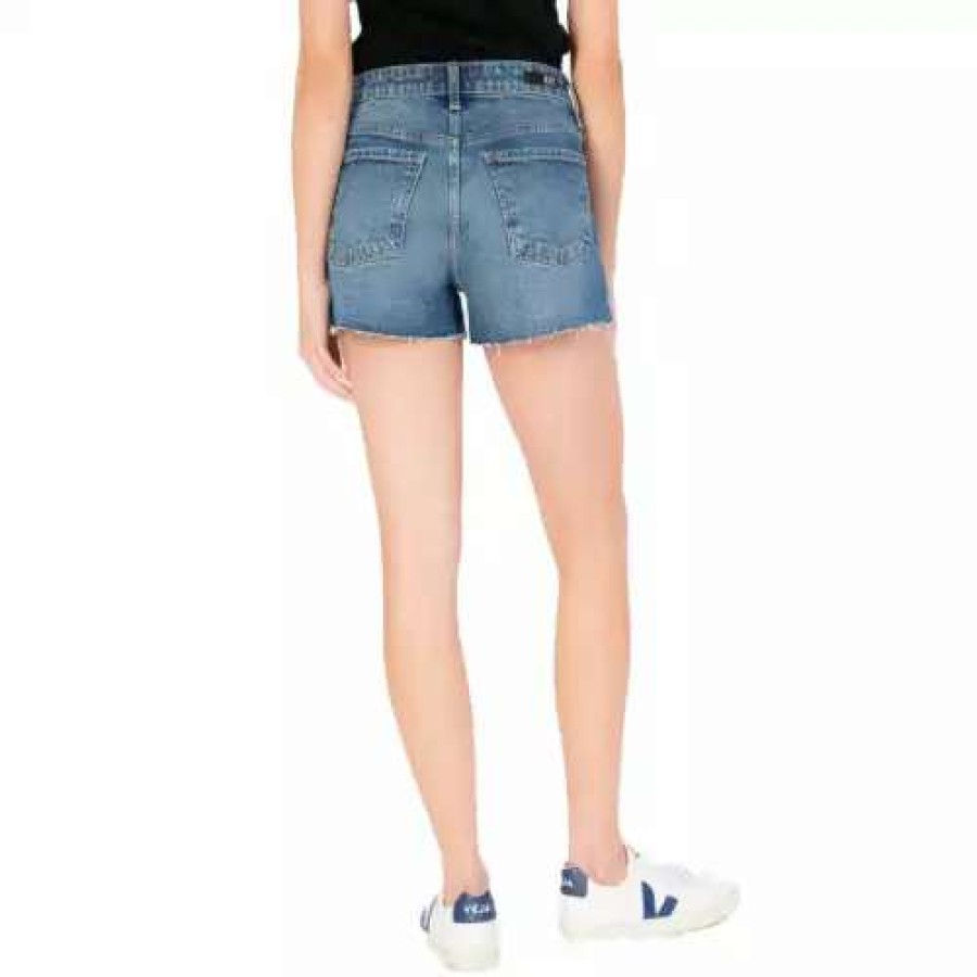 Shorts * | Women'S Kut From The Kloth Jane High Rise Open Button Jean Shorts Sprinkle