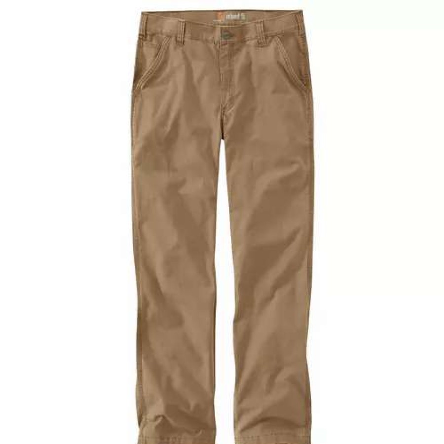 Pants * | Men'S Carhartt Rugged Flex Rigby Dungaree Pants