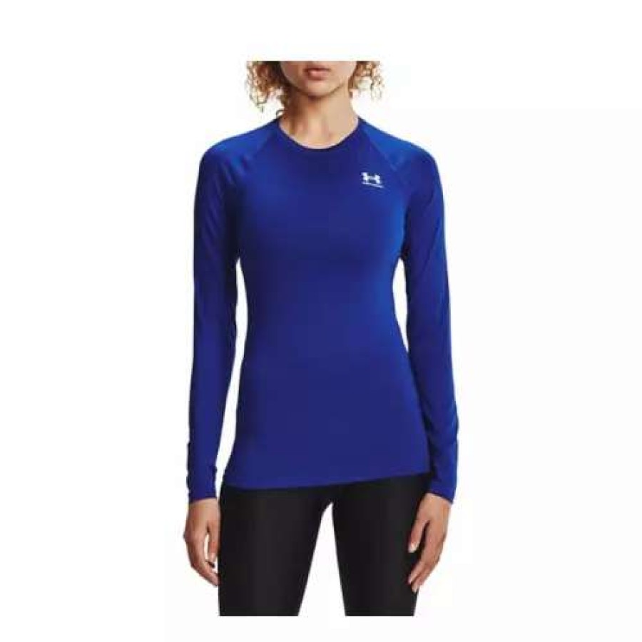 Shirts * | Women'S Under Armour Heatgear Armour Compression Long Sleeve Shirt