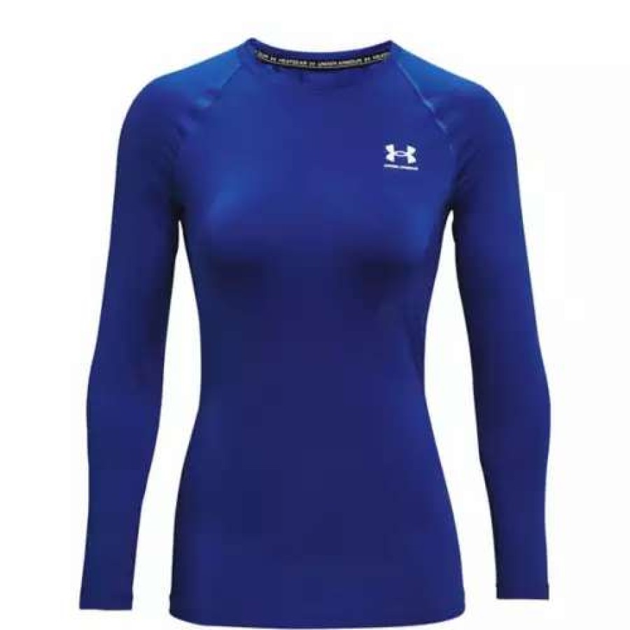 Shirts * | Women'S Under Armour Heatgear Armour Compression Long Sleeve Shirt