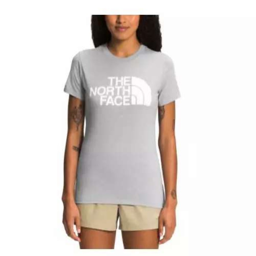 Shirts * | Women'S The North Face Short Sleeve Half Dome Tri-Blend T-Shirt