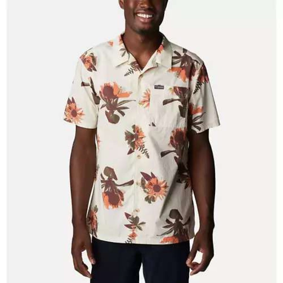 Shirts * | Men'S Columbia Pine Canyon Short Sleeve Shirt