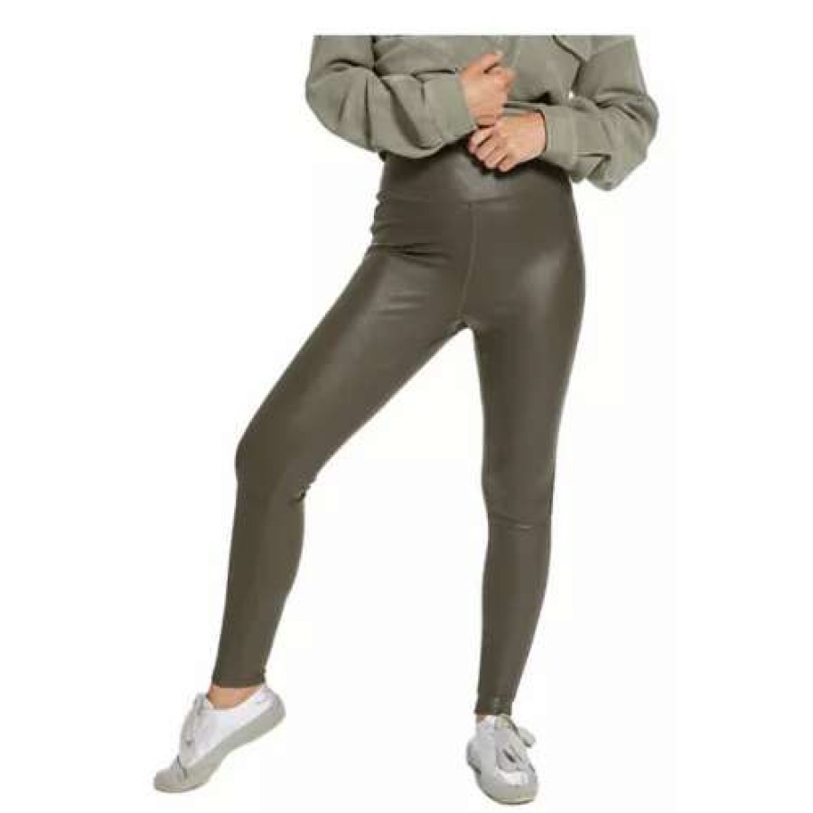 Tights & Leggings * | Women'S Thread & Supply Ava Faux Leather Leggings