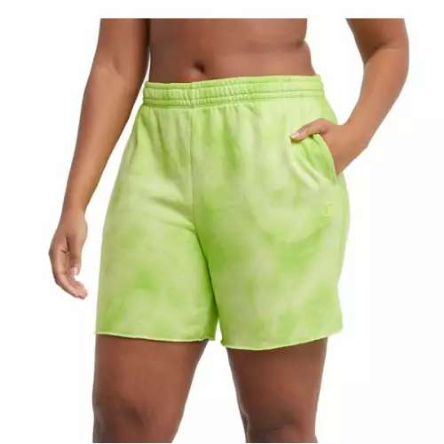 Shorts * | Women'S Champion Fleece Dye Lounge Shorts