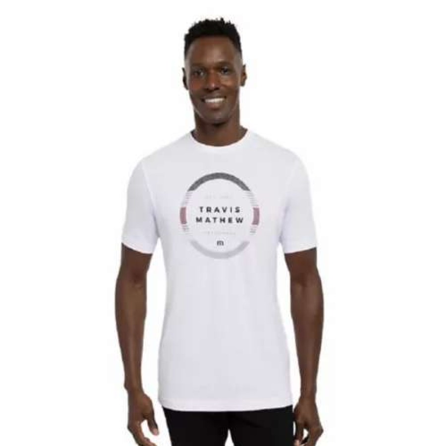 Shirts * | Men'S Travismathew Secondary School T-Shirt White