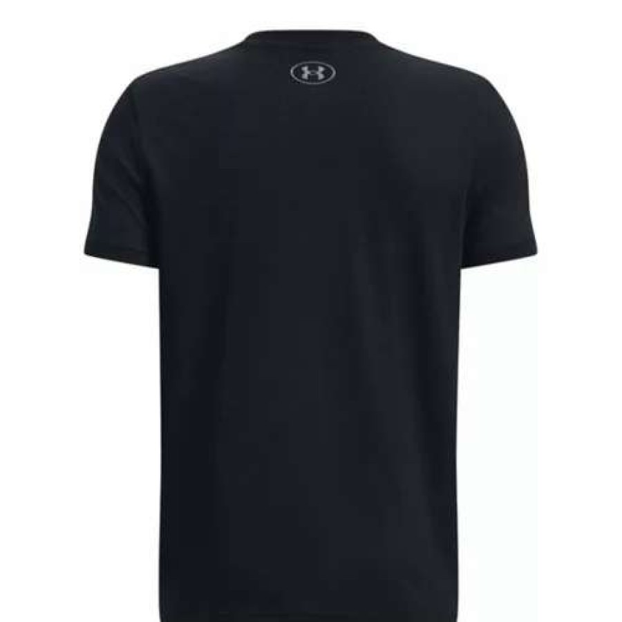 Shirts * | Boys' Under Armour Kick To It Short Sleeve T-Shirt Black