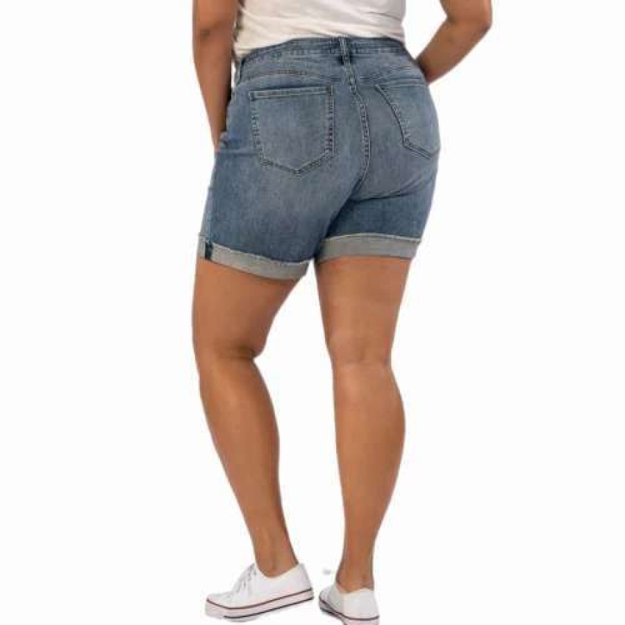 Shorts * | Women'S Kut From The Kloth Kut Catherine Boyfriend Jean Shorts Trustfull