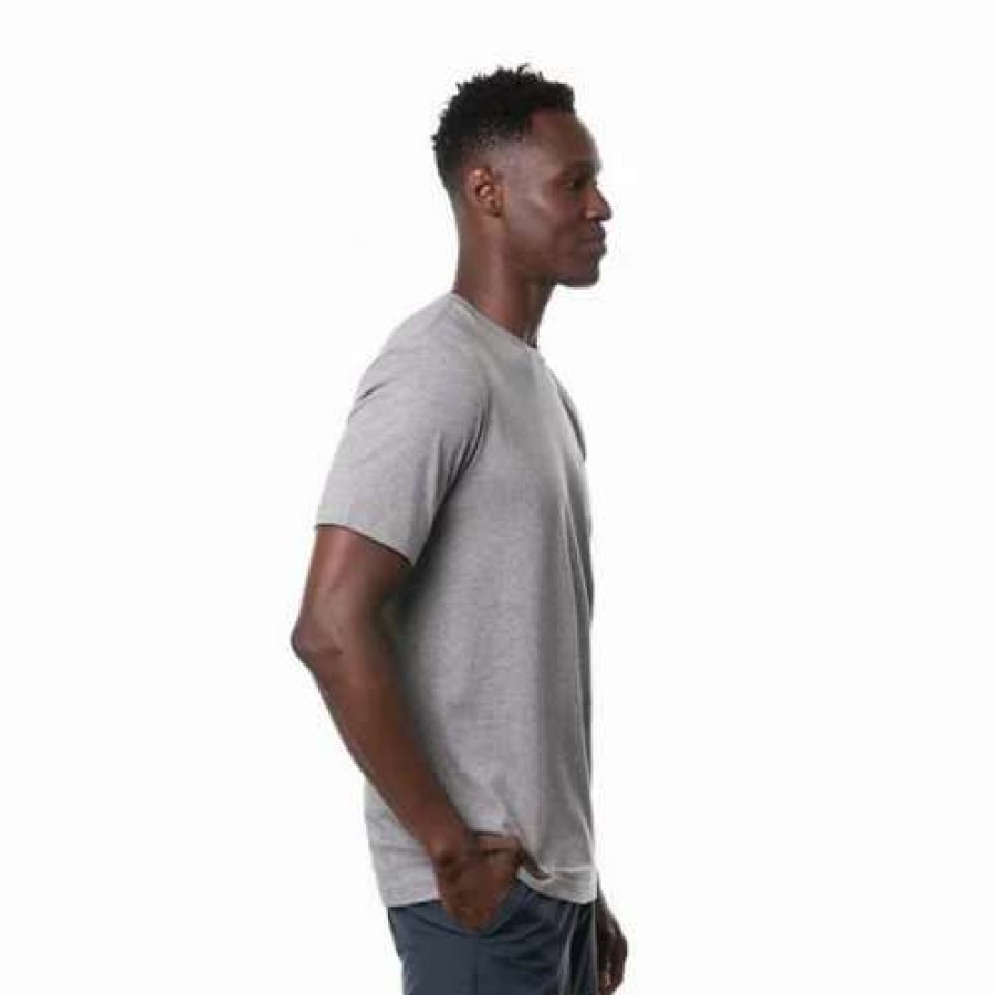 Shirts * | Men'S Travismathew Falltee Golf Shirt Heather Grey