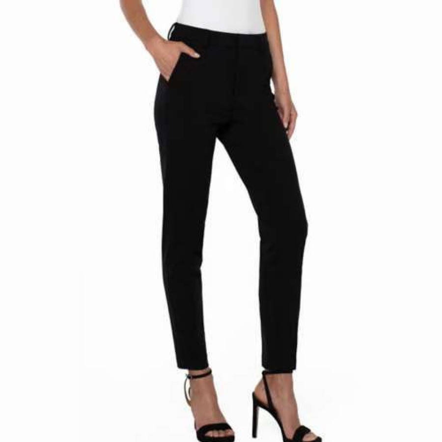 Pants * | Women'S Liverpool Los Angeles Kelsey High Rise Skinny Trouser Black