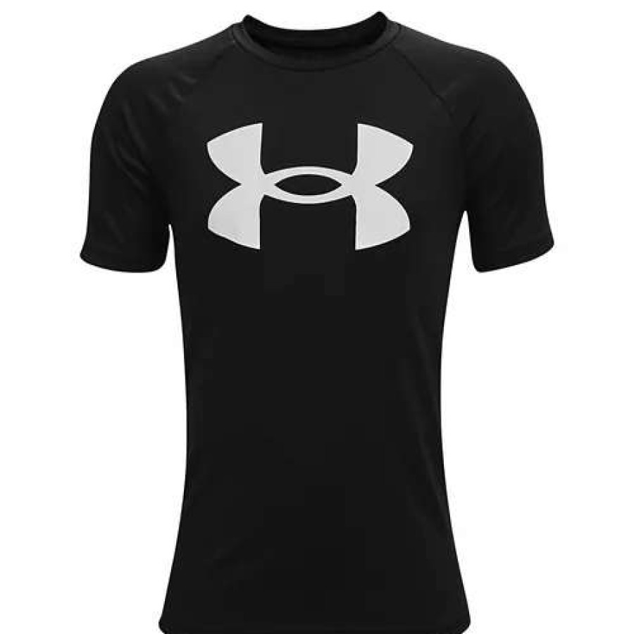 Shirts * | Boys' Under Armour Tech Big Logo T-Shirt