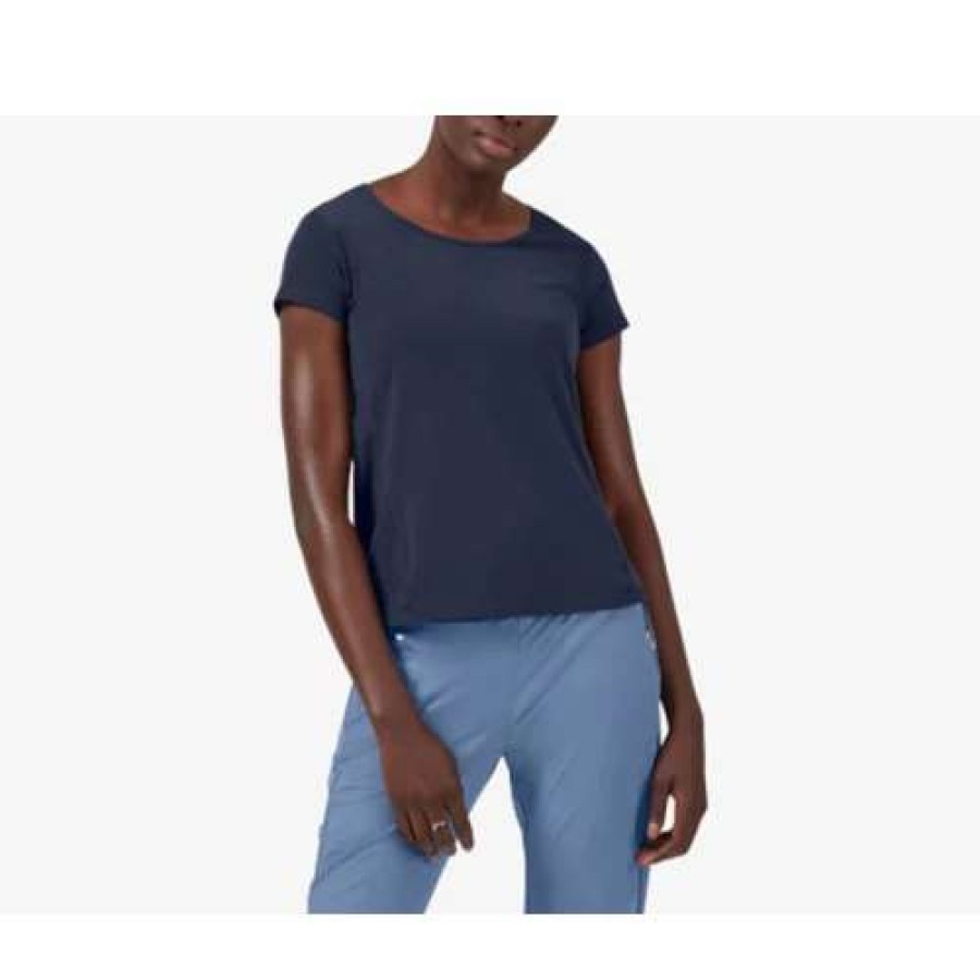 Shirts * | Women'S On Running Active Breathe T-Shirt Navy