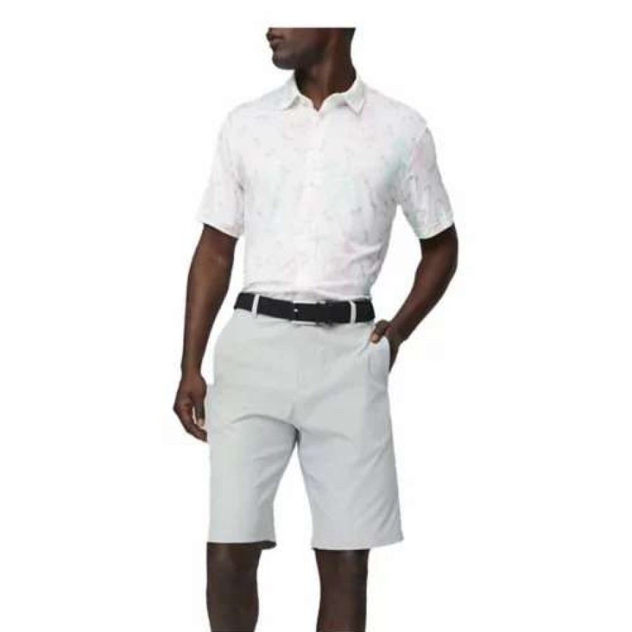 Shirts * | Men'S Puma Mattr Tropi-Cool Golf Polo Bright White