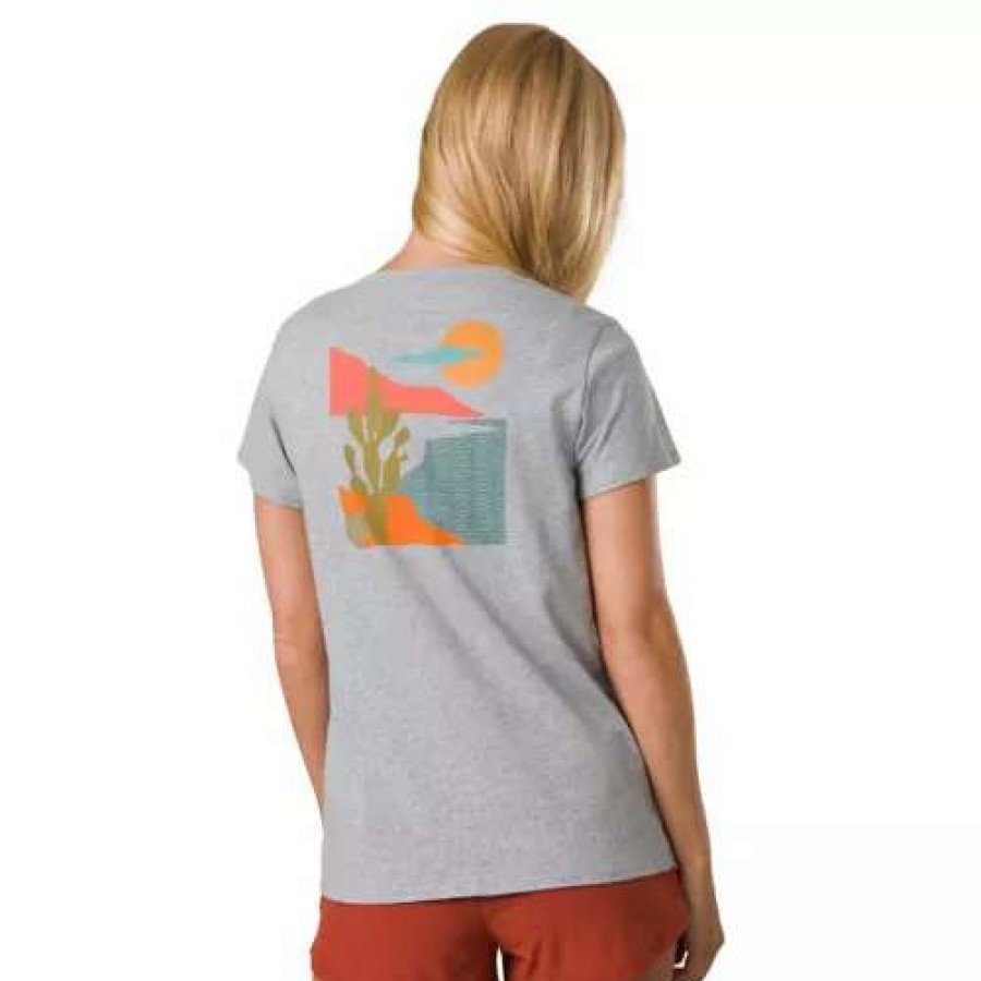 Shirts * | Women'S Prana Organic Graphic Short Sleeve T-Shirt