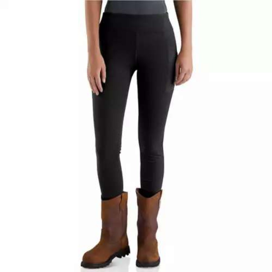 Tights & Leggings * | Women'S Carhartt Force Fitted Utility Leggings