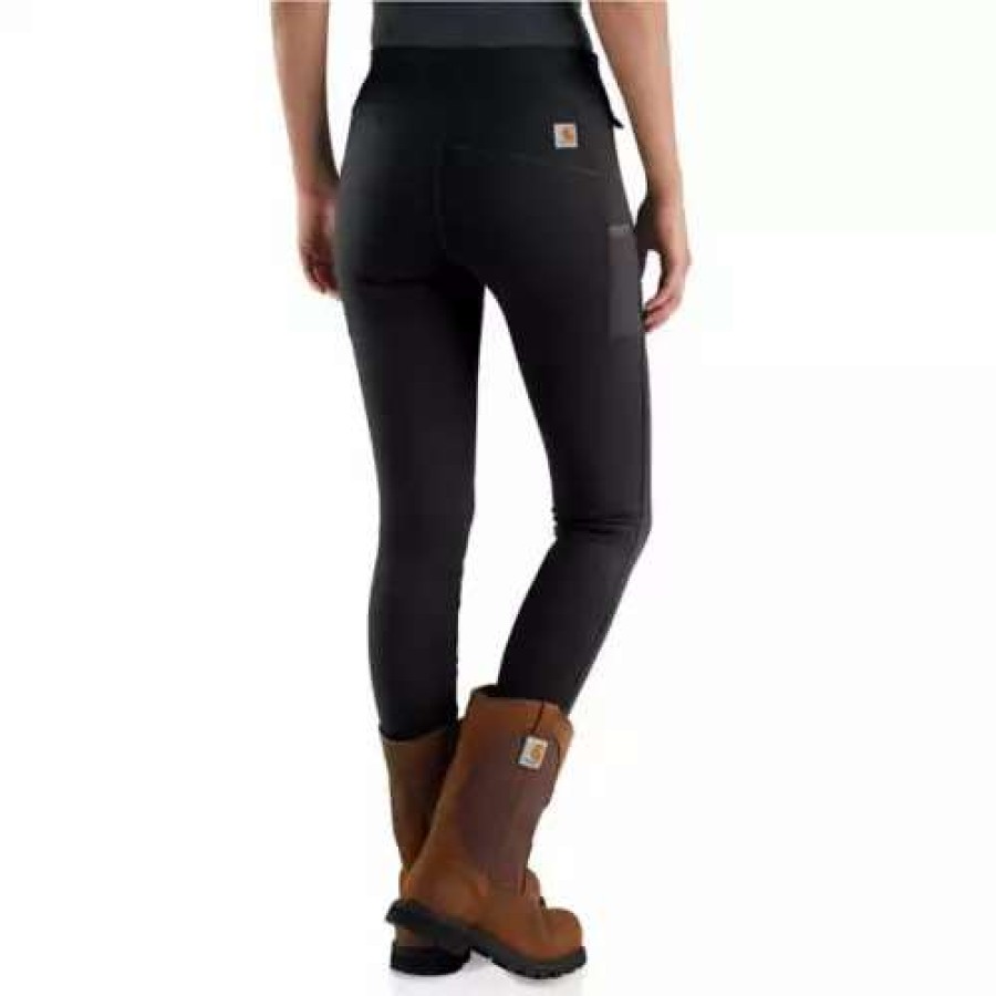 Tights & Leggings * | Women'S Carhartt Force Fitted Utility Leggings