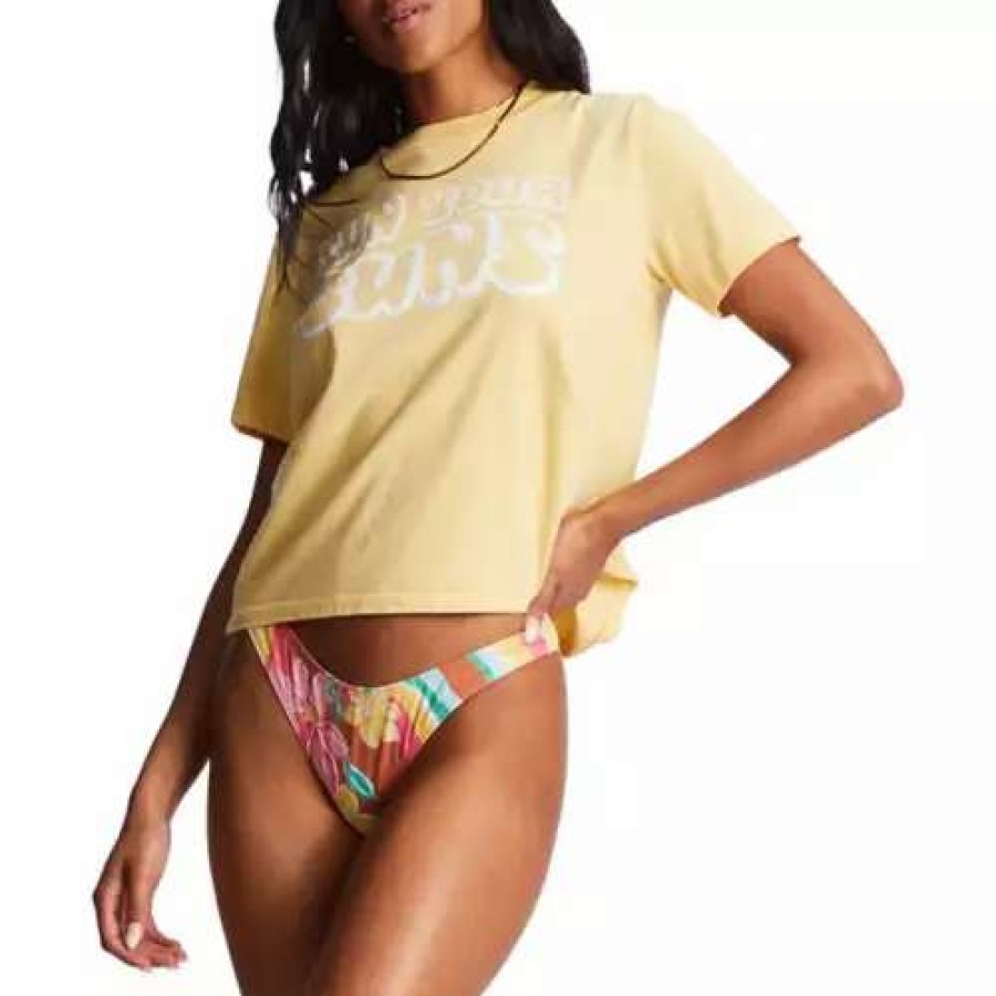 Shirts * | Women'S Billabong Sun Your Bums T-Shirt Fresh Squeezed