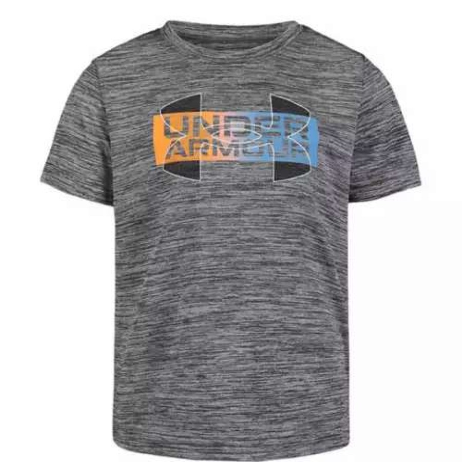 Shirts * | Boys' Under Armour Gradient Wordmark Short Sleeve T-Shirt