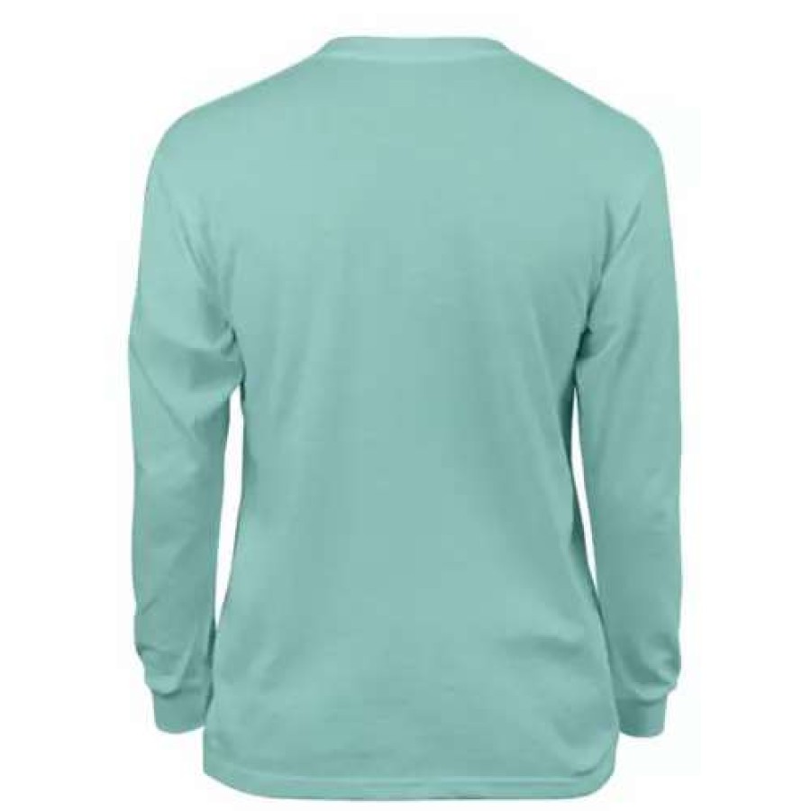 Shirts * | Girls' Salt Life Oasis Long Sleeve T-Shirt Aruba Blue