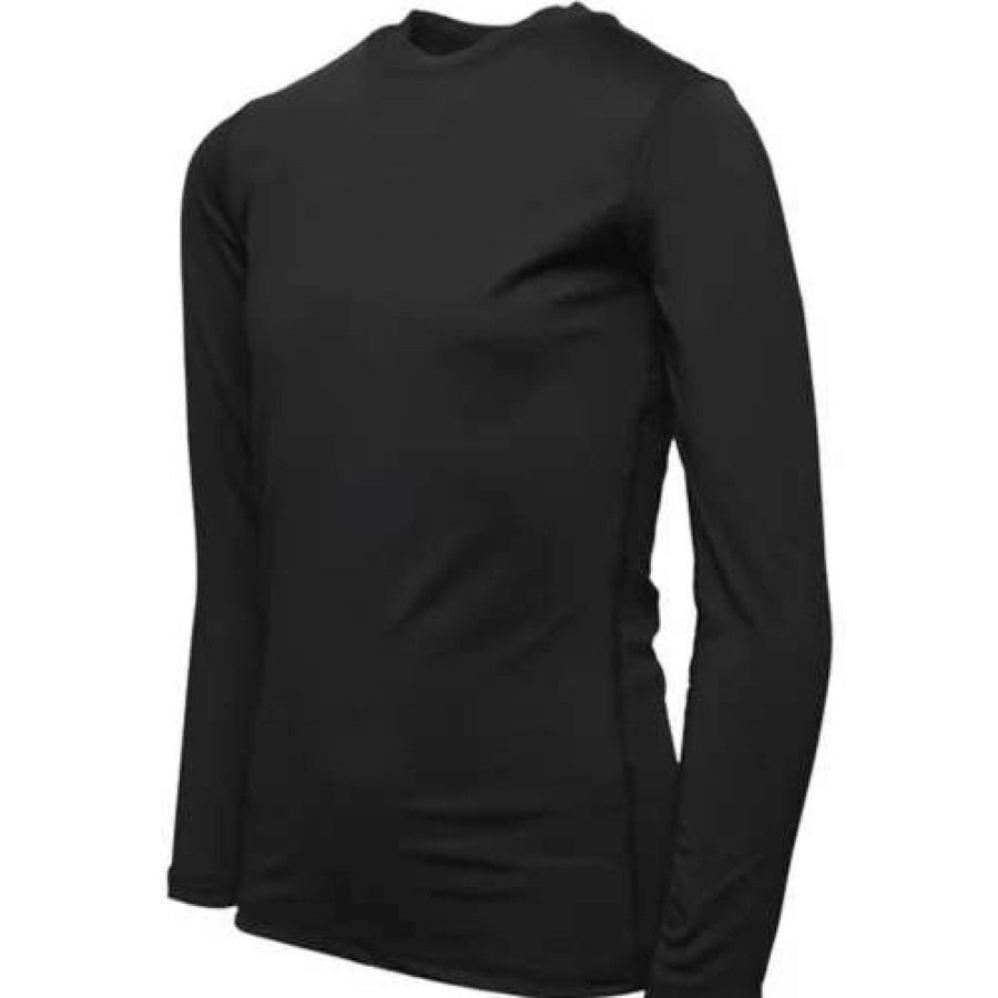 Shirts * | Girls' Colosseum Level 2 Baselayer Black