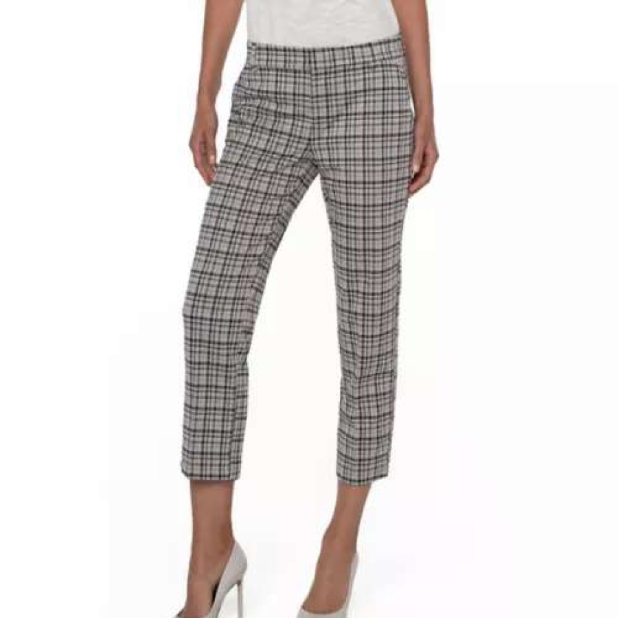 Pants * | Women'S Liverpool Los Angeles Kelsey Trouser Crop Pants